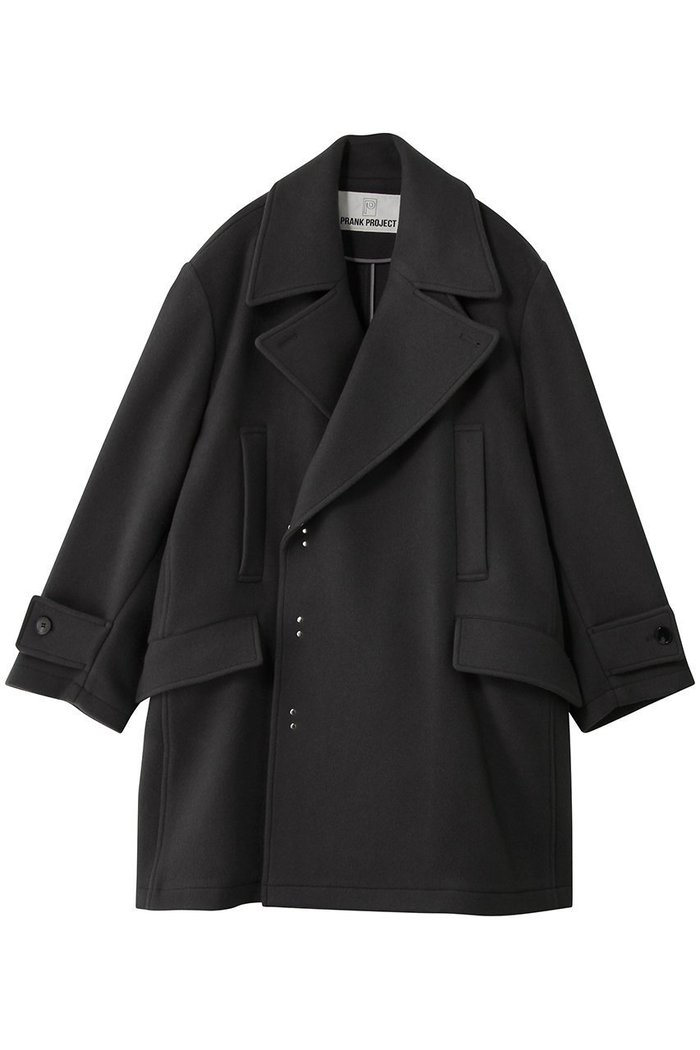 【プランク プロジェクト/PRANK PROJECT】のミドルピーコート / Mid Peacoat インテリア・キッズ・メンズ・レディースファッション・服の通販 founy(ファニー) https://founy.com/ ファッション Fashion レディースファッション Fashion for Women アウター Coat / Outerwear Collection コート・ロングコート・ピーコート Long Coats, Peacoats & More Pコート Pea Coats なめらか Smooth, Silky Texture ショート Short, Short Length フロント Front, Front Design メルトン Melton, Heavy Wool 新作・新入荷 New Arrivals / New In |ID: prp329100004741199 ipo3291000000034255627