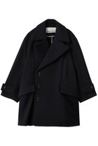 【プランク プロジェクト/PRANK PROJECT】のミドルピーコート / Mid Peacoat 人気、トレンドファッション・服の通販 founy(ファニー) ファッション Fashion レディースファッション Fashion for Women アウター Coat / Outerwear Collection コート・ロングコート・ピーコート Long Coats, Peacoats & More Pコート Pea Coats なめらか Smooth, Silky Texture ショート Short, Short Length フロント Front, Front Design メルトン Melton, Heavy Wool 新作・新入荷 New Arrivals / New In thumbnail NVY(ネイビー)|ID: prp329100004741199 ipo3291000000034255629