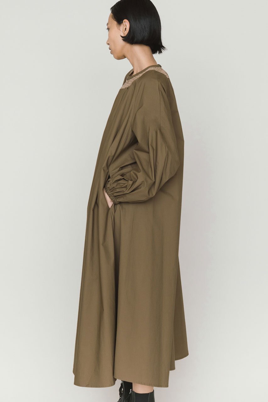 【ミディウミソリッド/MIDIUMISOLID】のボリュームワンピース 人気、トレンドファッション・服の通販 founy(ファニー) 　ファッション　Fashion　レディースファッション　Fashion for Women　ワンピース　Dresses　チュニック　Tunic Tops & Dresses　シンプル　Simple, Minimal　スニーカー　Sneakers, Trainers　チュニック　Tunic, Long Top　フレア　Flare, Flared　メッシュ　Mesh, Net Fabric　ロング　Long, Long-Length　other-7|ID: prp329100004741200 ipo3291000000035618280