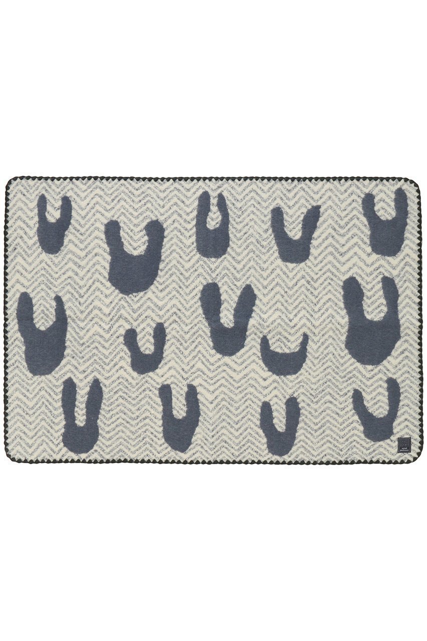【ミナ ペルホネン/mina perhonen】のone cat and rabbits ブランケット extra small 約72.5×105cm 人気、トレンドファッション・服の通販 founy(ファニー) 　ファッション　Fashion　レディースファッション　Fashion for Women　ユニセックス　Unisex, Genderless　ファブリック　Fabric, Textile　ブランケット　Blanket, Throw Blanket　新作・新入荷　New Arrivals / New In　猫　Cat, Kitty　other-4|ID: prp329100004742351 ipo3291000000034268836