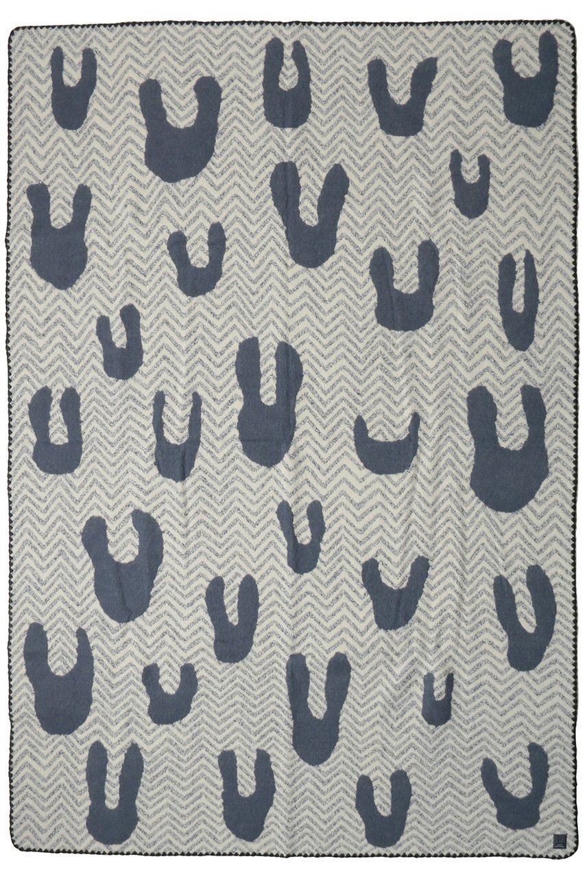 【ミナ ペルホネン/mina perhonen】のone cat and rabbits ブランケット large 約210×145cm 人気、トレンドファッション・服の通販 founy(ファニー) 　ファッション　Fashion　レディースファッション　Fashion for Women　ユニセックス　Unisex, Genderless　ブランケット　Blanket, Throw Blanket　新作・新入荷　New Arrivals / New In　猫　Cat, Kitty　other-4|ID: prp329100004742352 ipo3291000000034268842