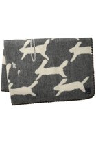 【ミナ ペルホネン/mina perhonen】のrun run run ブランケット extra small 約72.5×105cm グレー|ID: prp329100004742353 ipo3291000000034268845