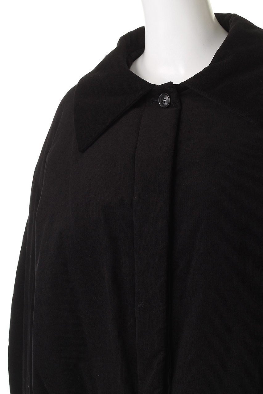 【マノフ/MANOF】のCORDUROY BATTING COAT 人気、トレンドファッション・服の通販 founy(ファニー) 　ファッション　Fashion　レディースファッション　Fashion for Women　アウター　Coat / Outerwear Collection　コート・ロングコート・ピーコート　Long Coats, Peacoats & More　ギャザー　Gathered, Ruffled　コーデュロイ　Corduroy, Cord Fabric　ショート　Short, Short Length　スリーブ　Sleeve, Long Sleeve / Short Sleeve　トレンド　Trend, Trending Now　フェミニン　Feminine, Girly　ラウンド　Round, Round Neck　ワイド　Wide, Wide Fit　冬　Winter / This Winter　新作・新入荷　New Arrivals / New In　軽量　Lightweight, Ultra Light　other-5|ID: prp329100004742360 ipo3291000000034268888