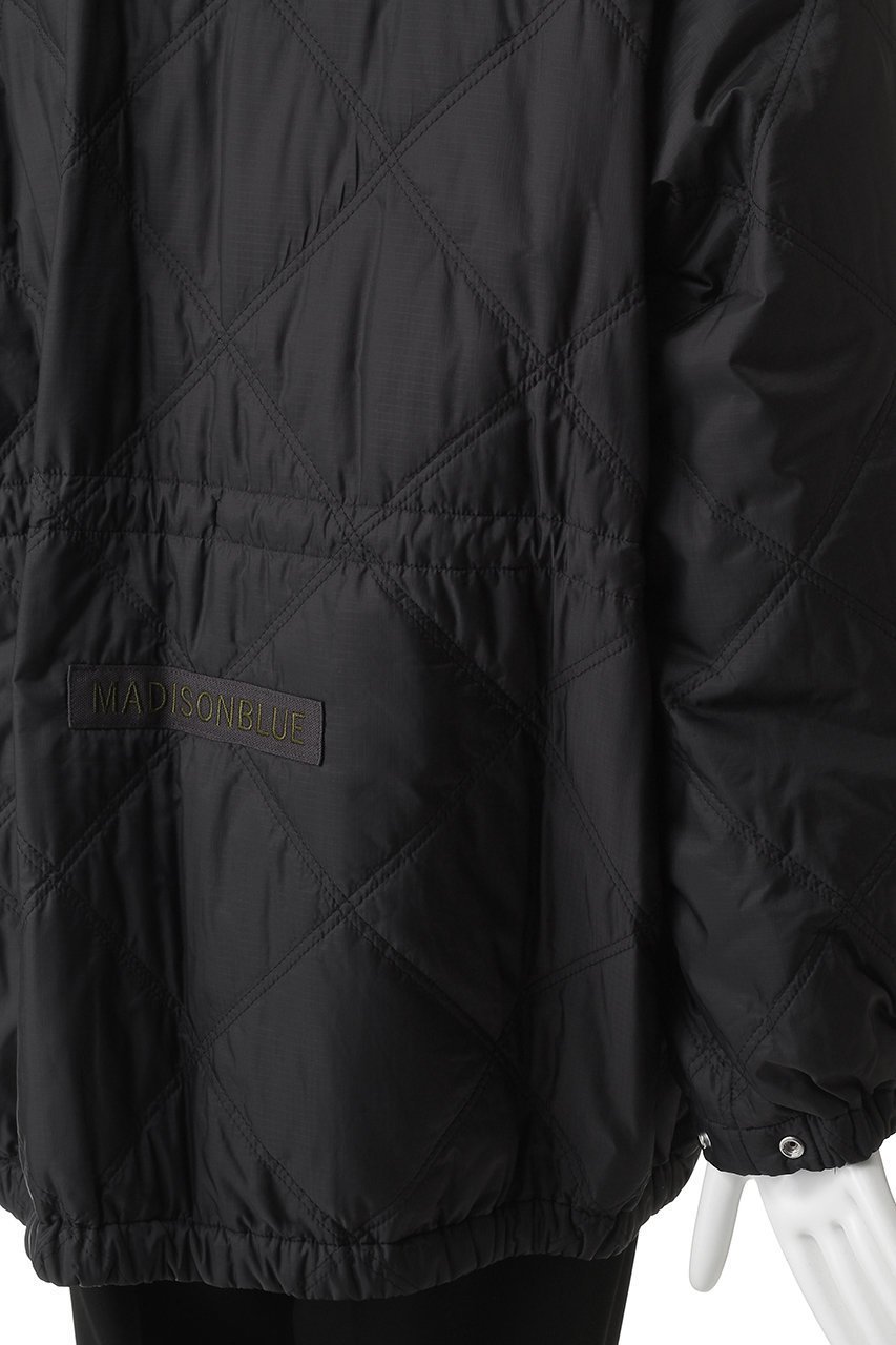 【マディソンブルー/MADISONBLUE】のMOUNTAIN PARKA QUILTING キルティングマウンテンパーカー 人気、トレンドファッション・服の通販 founy(ファニー) 　ファッション　Fashion　レディースファッション　Fashion for Women　アウター　Coat / Outerwear Collection　コート・ロングコート・ピーコート　Long Coats, Peacoats & More　キルティング　Quilted, Quilting　ギャザー　Gathered, Ruffled　シャーリング　Shirring, Ruched　ショート　Short, Short Length　ダブル　Double, Double-Breasted　フォルム　Silhouette, Form　ブルゾン　Blouson, Bomber Jacket　エレガント 上品　Elegant　新作・新入荷　New Arrivals / New In　other-6|ID: prp329100004742367 ipo3291000000034268940