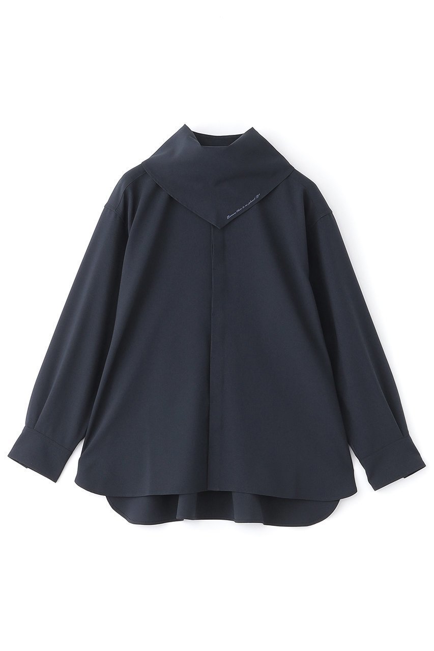 【エコアルフ/ECOALF】のACT リラックス シャツ 【日本限定】 インテリア・キッズ・メンズ・レディースファッション・服の通販 founy(ファニー) 　ファッション　Fashion　レディースファッション　Fashion for Women　トップス・カットソー　Cut & Sew Tops　シャツ・ブラウス・オフィスカジュアル　Elegant Blouses & Button-Ups　おすすめ　Recommended / Our Picks　スリーブ　Sleeve, Long Sleeve / Short Sleeve　セットアップ　Set-Up, Coordinated Outfit　ドレープ　Drape, Draping Fabric　リラックス　Relax, Relaxed Fit　ロング　Long, Long-Length　新作・新入荷　New Arrivals / New In　ネイビー|ID: prp329100004742373 ipo3291000000034268972