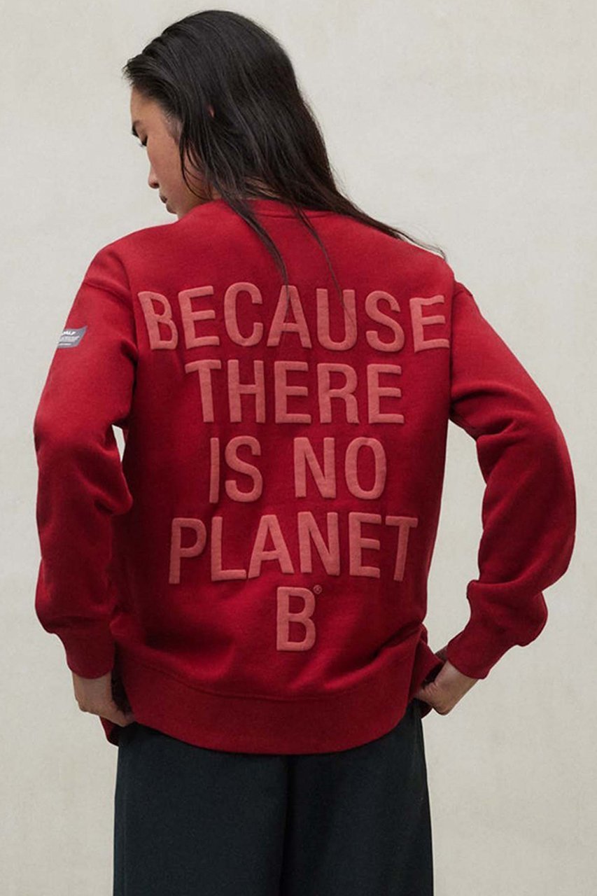【エコアルフ/ECOALF】のSTORM BECAUSE スウェット / STORM SWEATSHIRT WOMAN インテリア・キッズ・メンズ・レディースファッション・服の通販 founy(ファニー) 　ファッション　Fashion　レディースファッション　Fashion for Women　トップス・カットソー　Cut & Sew Tops　シャツ・ブラウス・オフィスカジュアル　Elegant Blouses & Button-Ups　レディースパーカー・カジュアルフーディー　Casual Hoodies & Sweatshirts　ロングTシャツ・Tシャツ　Longline T-Shirts & Tees　スウェット・クルーネックトップス　Sweatshirts & Crewnecks / Relaxed Fit Sweat Tops　カットソー・ベーシックTシャツ　Cut-and-Sewn Tops / Stretch Tees & Basics　コレクション　Collection, Seasonal Line　スウェット / スエット　Sweatshirt, Sweatwear　スリーブ　Sleeve, Long Sleeve / Short Sleeve　トレンド　Trend, Trending Now　プリント　Print, Printed Pattern　リラックス　Relax, Relaxed Fit　ロング　Long, Long-Length　新作・新入荷　New Arrivals / New In　レッド|ID: prp329100004742374 ipo3291000000034268976