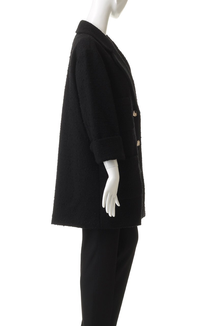 【アルアバイル/allureville】の【Loulou Willoughby】ツイードダブルミドルコート 人気、トレンドファッション・服の通販 founy(ファニー) 　ファッション　Fashion　レディースファッション　Fashion for Women　アウター　Coat / Outerwear Collection　コート・ロングコート・ピーコート　Long Coats, Peacoats & More　おすすめ　Recommended / Our Picks　ダウン　Down, Puffer　ツイード　Twill, Twill Weave　デニム　Denim, Jeans Material　ボトム　Bottoms, Lower Wear　ミドル　Middle Length, Mid Height　リュクス　Luxury, Elegant, High-End, Chic　ロング　Long, Long-Length　エレガント 上品　Elegant　新作・新入荷　New Arrivals / New In　other-3|ID: prp329100004742375 ipo3291000000034268982