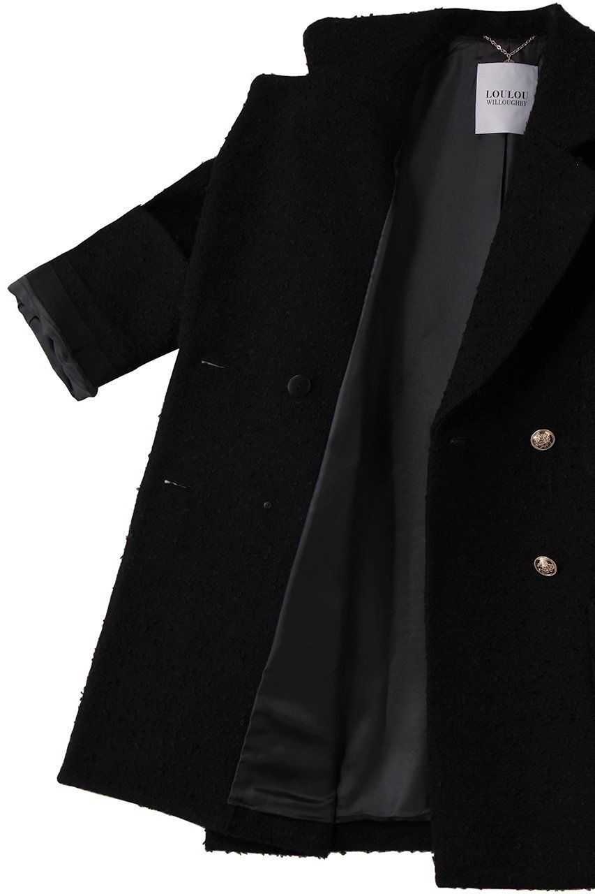 【アルアバイル/allureville】の【Loulou Willoughby】ツイードダブルミドルコート 人気、トレンドファッション・服の通販 founy(ファニー) ファッション Fashion レディースファッション Fashion for Women アウター Coat / Outerwear Collection コート・ロングコート・ピーコート Long Coats, Peacoats & More おすすめ Recommended / Our Picks ダウン Down, Puffer ツイード Twill, Twill Weave デニム Denim, Jeans Material ボトム Bottoms, Lower Wear ミドル Middle Length, Mid Height リュクス Luxury, Elegant, High-End, Chic ロング Long, Long-Length エレガント 上品 Elegant other-6|ID: prp329100004742375 ipo3291000000035385621