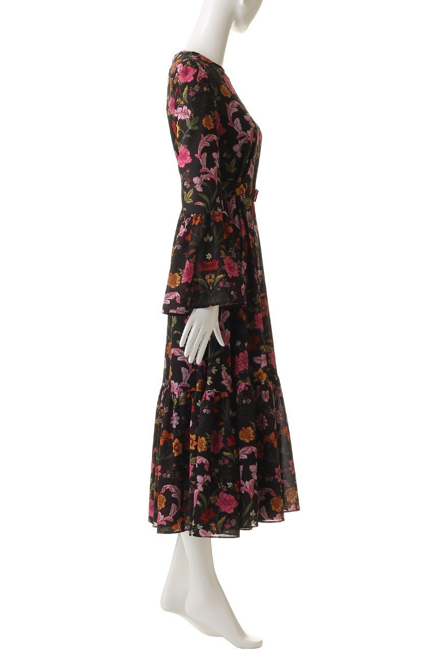 【アルアバイル/allureville】の【Loulou Willoughby】シンメトリーフラワーPTワンピース 人気、トレンドファッション・服の通販 founy(ファニー) ファッション Fashion レディースファッション Fashion for Women ワンピース Dresses チュニック Tunic Tops & Dresses おすすめ Recommended / Our Picks エレガント 上品 Elegant スウェット / スエット Sweatshirt, Sweatwear スリーブ Sleeve, Long Sleeve / Short Sleeve チュニック Tunic, Long Top フラワー Flower, Floral フレア Flare, Flared プリント Print, Printed Pattern ロング Long, Long-Length A/W・秋冬 Autumn/Winter other-3|ID: prp329100004742378 ipo3291000000036228739