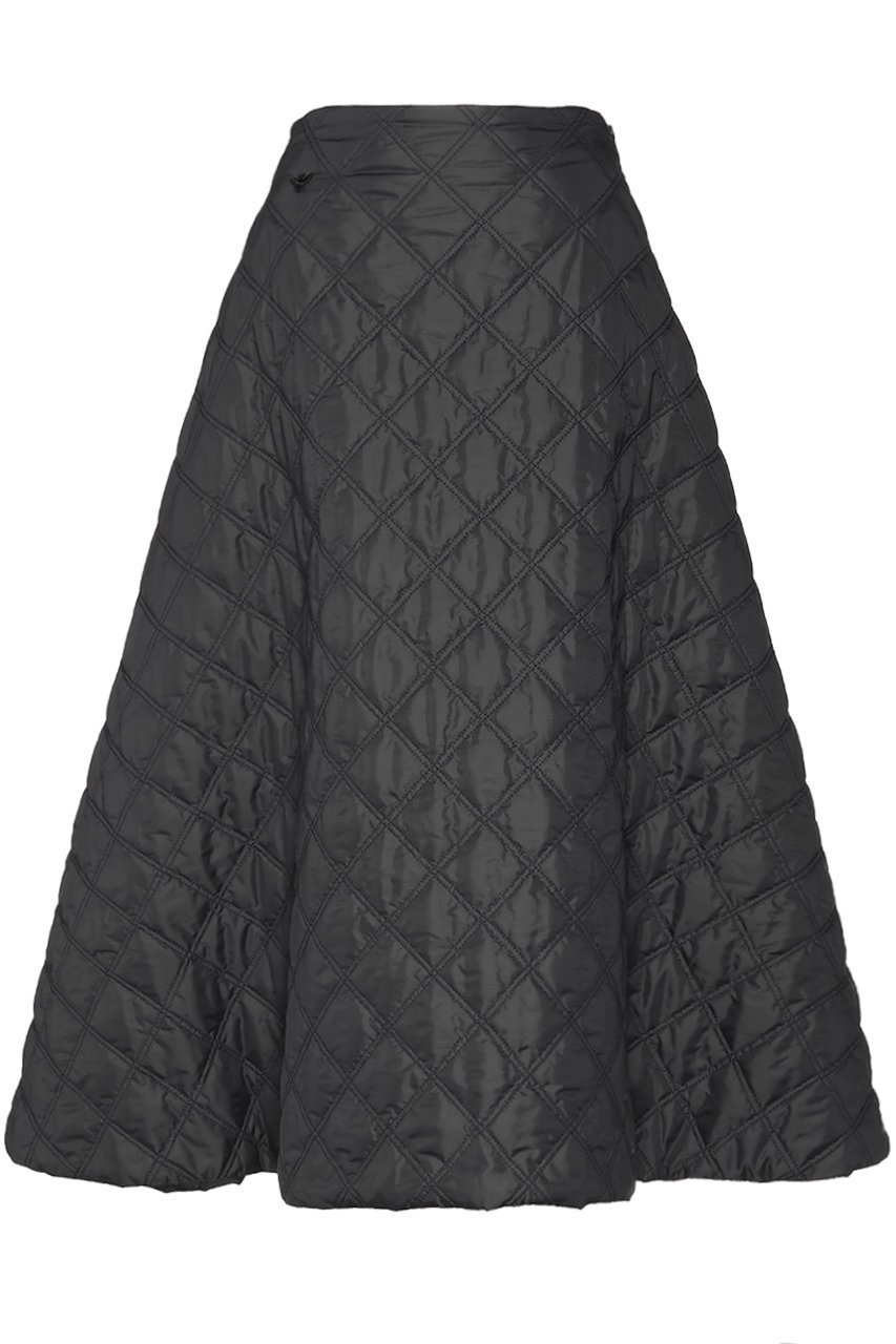 【マディソンブルー/MADISONBLUE】のMI-MOLLET FLARE SK QUILTING キルティングミモレフレアスカート インテリア・キッズ・メンズ・レディースファッション・服の通販 founy(ファニー) 　ファッション　Fashion　レディースファッション　Fashion for Women　スカート　Skirts　Aライン・フレアスカート　A-Line & Flared Skirts　ロングスカート　Long Skirts / Maxi & Midi Skirts　キルティング　Quilted, Quilting　ダブル　Double, Double-Breasted　フレア　Flare, Flared　ロング　Long, Long-Length　冬　Winter / This Winter　定番　Standard, Basic Item　新作・新入荷　New Arrivals / New In　ブラック|ID: prp329100004742381 ipo3291000000034269027