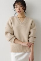 【ウィムガゼット/Whim Gazette】のシルエットニット 人気、トレンドファッション・服の通販 founy(ファニー) ファッション Fashion レディースファッション Fashion for Women トップス・カットソー Cut & Sew Tops ニット Knit Tops & Sweaters カジュアルプルオーバー・ニットトップス Pullovers & Knit Tops / Casual Pullovers クール Cool, Chic シンプル Simple, Minimal ストレッチ Stretch, Stretchy Fabric フォルム Silhouette, Form 新作・新入荷 New Arrivals / New In thumbnail ベージュ|ID: prp329100004742383 ipo3291000000034269042