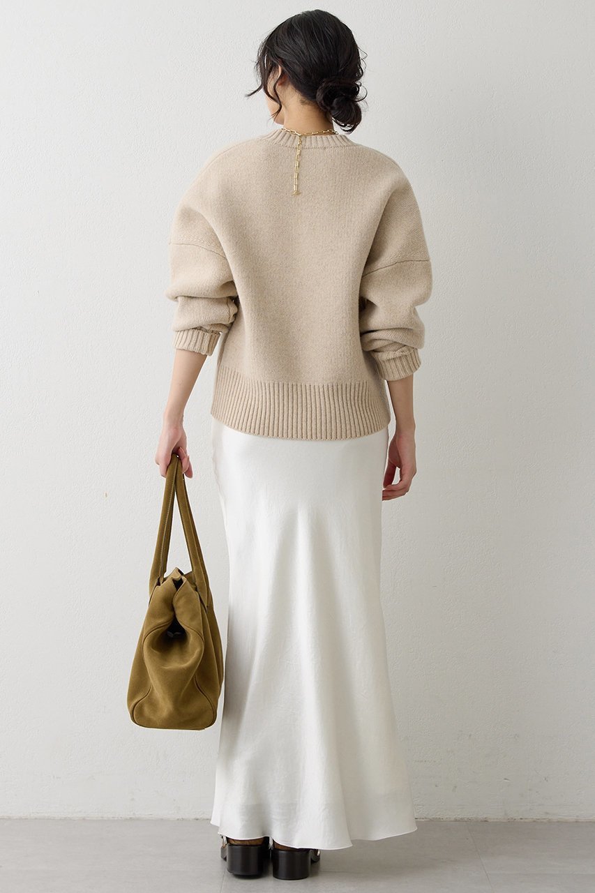 【ウィムガゼット/Whim Gazette】のシルエットニット 人気、トレンドファッション・服の通販 founy(ファニー) 　ファッション　Fashion　レディースファッション　Fashion for Women　トップス・カットソー　Cut & Sew Tops　ニット　Knit Tops & Sweaters　カジュアルプルオーバー・ニットトップス　Pullovers & Knit Tops / Casual Pullovers　クール　Cool, Chic　シンプル　Simple, Minimal　ストレッチ　Stretch, Stretchy Fabric　フォルム　Silhouette, Form　新作・新入荷　New Arrivals / New In　other-5|ID: prp329100004742383 ipo3291000000034269046