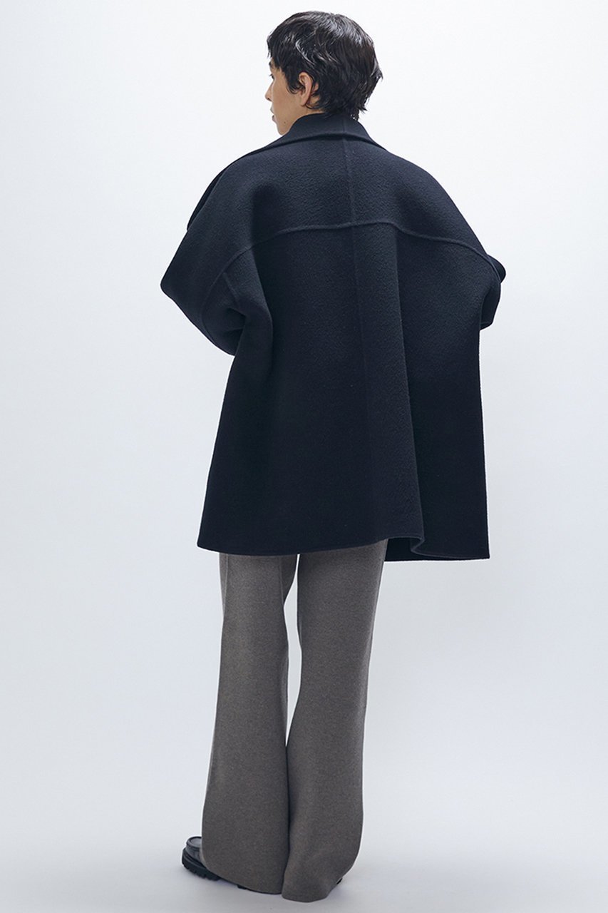 【プルミエ アロンディスモン/1er Arrondissement】のTOPダブルビーバーショールコート 人気、トレンドファッション・服の通販 founy(ファニー) 　ファッション　Fashion　レディースファッション　Fashion for Women　アウター　Coat / Outerwear Collection　コート・ロングコート・ピーコート　Long Coats, Peacoats & More　エレガント 上品　Elegant　ショート　Short, Short Length　ショール　Shawl, Wrap　新作・新入荷　New Arrivals / New In　other-5|ID: prp329100004742387 ipo3291000000034269075