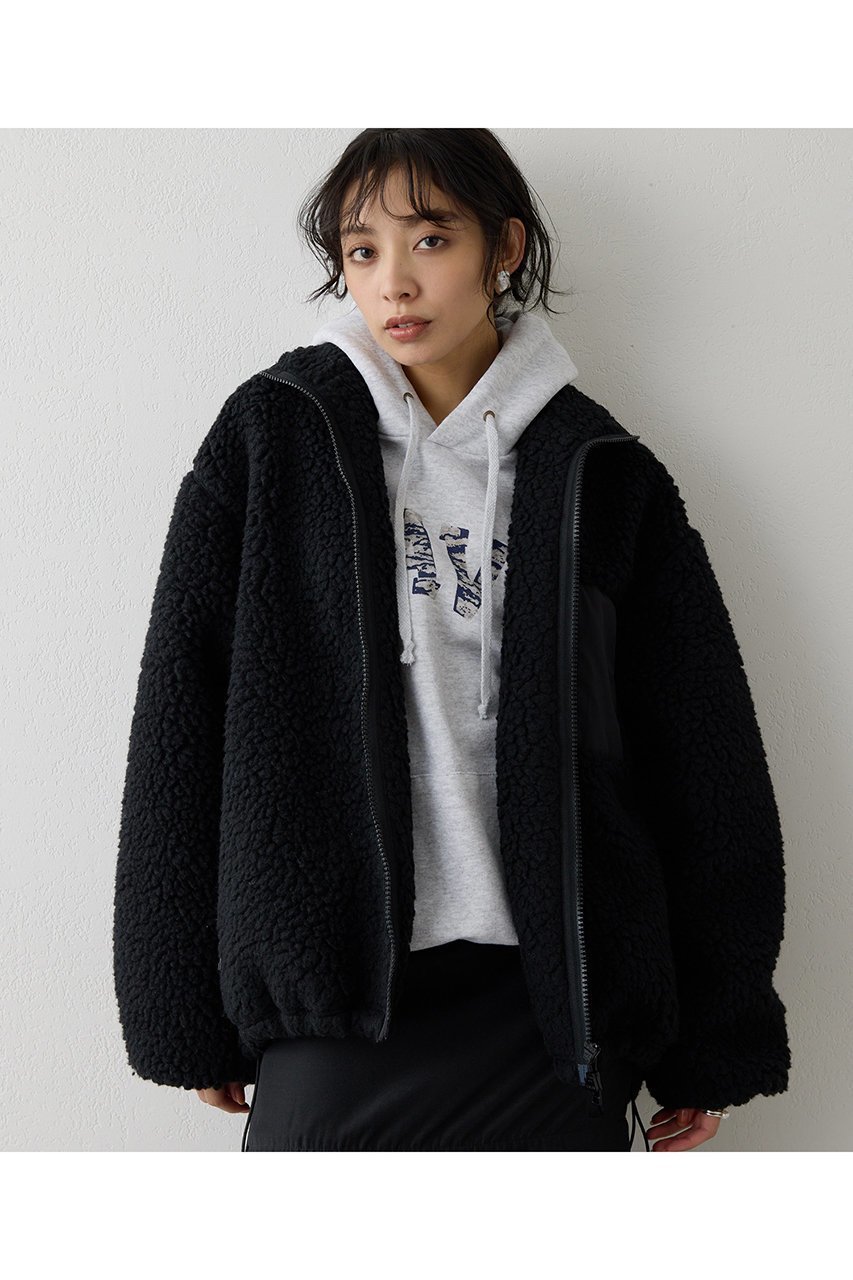 【ウィムガゼット/Whim Gazette】のボアブルゾンジャケット 人気、トレンドファッション・服の通販 founy(ファニー) 　ファッション　Fashion　レディースファッション　Fashion for Women　アウター　Coat / Outerwear Collection　レディースジャケット・軽アウター　Jackets　ブルゾンジャケット・スポーティアウター　Blouson Jackets　ジャケット　Jacket, Outerwear　パイピング　Piping, Trim Design　ブルゾン　Blouson, Bomber Jacket　ポケット　Pocket, Pocket Detail　新作・新入荷　New Arrivals / New In　 other-1|ID: prp329100004742390 ipo3291000000034269089