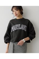 【ウィムガゼット/Whim Gazette】の裏毛ロゴプルオーバー チャコールグレー|ID: prp329100004742391 ipo3291000000036067124