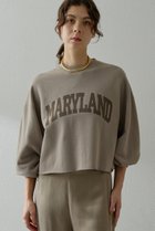 【ウィムガゼット/Whim Gazette】の裏毛ロゴプルオーバー モカ|ID: prp329100004742391 ipo3291000000036067126