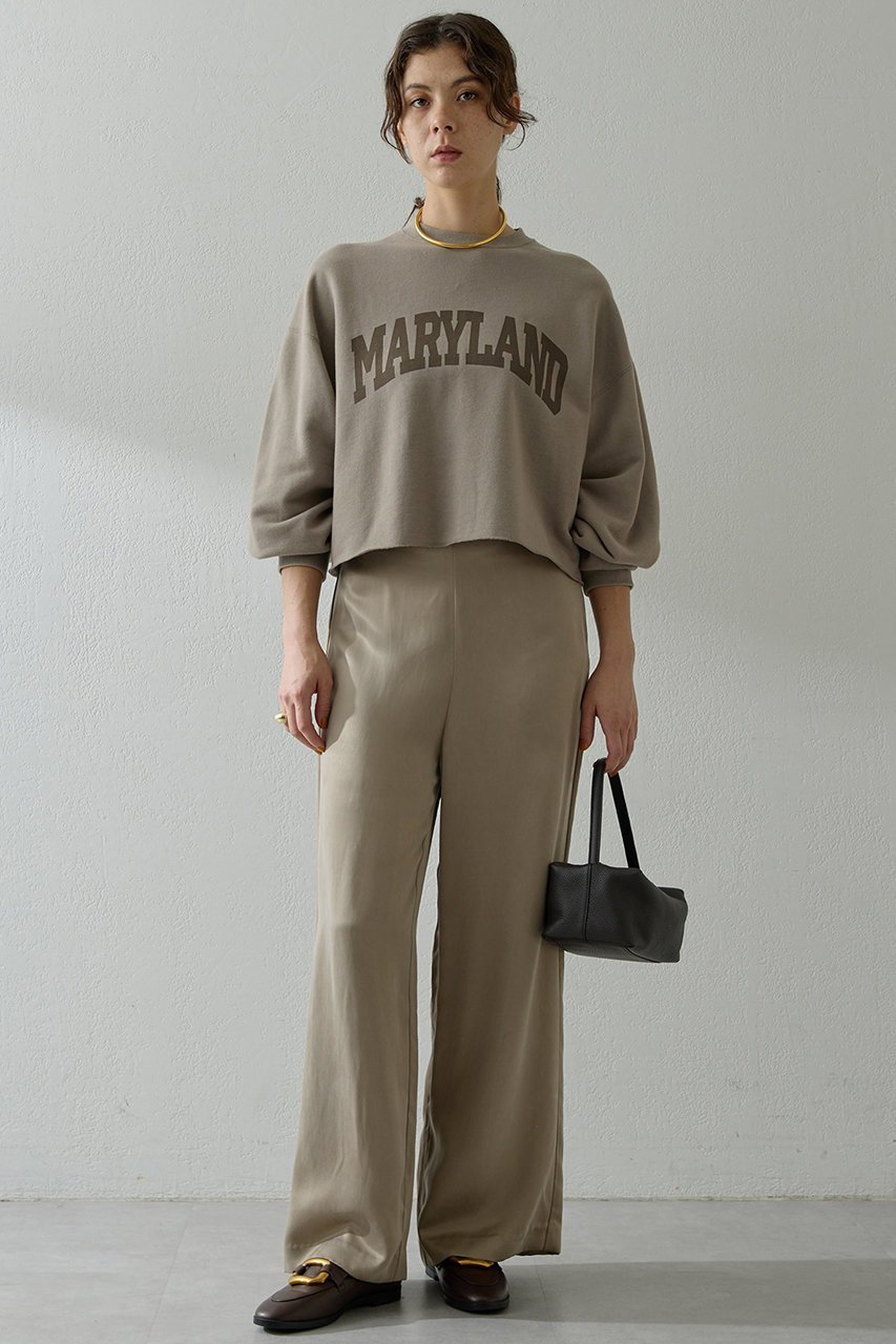 【ウィムガゼット/Whim Gazette】の裏毛ロゴプルオーバー 人気、トレンドファッション・服の通販 founy(ファニー) 　ファッション　Fashion　レディースファッション　Fashion for Women　トップス・カットソー　Cut & Sew Tops　シャツ・ブラウス・オフィスカジュアル　Elegant Blouses & Button-Ups　ロングTシャツ・Tシャツ　Longline T-Shirts & Tees　カジュアルプルオーバー・ニットトップス　Pullovers & Knit Tops / Casual Pullovers　カットソー・ベーシックTシャツ　Cut-and-Sewn Tops / Stretch Tees & Basics　スリーブ　Sleeve, Long Sleeve / Short Sleeve　タオル　Towel, Bath Towel　フロント　Front, Front Design　プリント　Print, Printed Pattern　ロング　Long, Long-Length　吸水　Absorbent, Quick-Dry　other-4|ID: prp329100004742391 ipo3291000000036067131