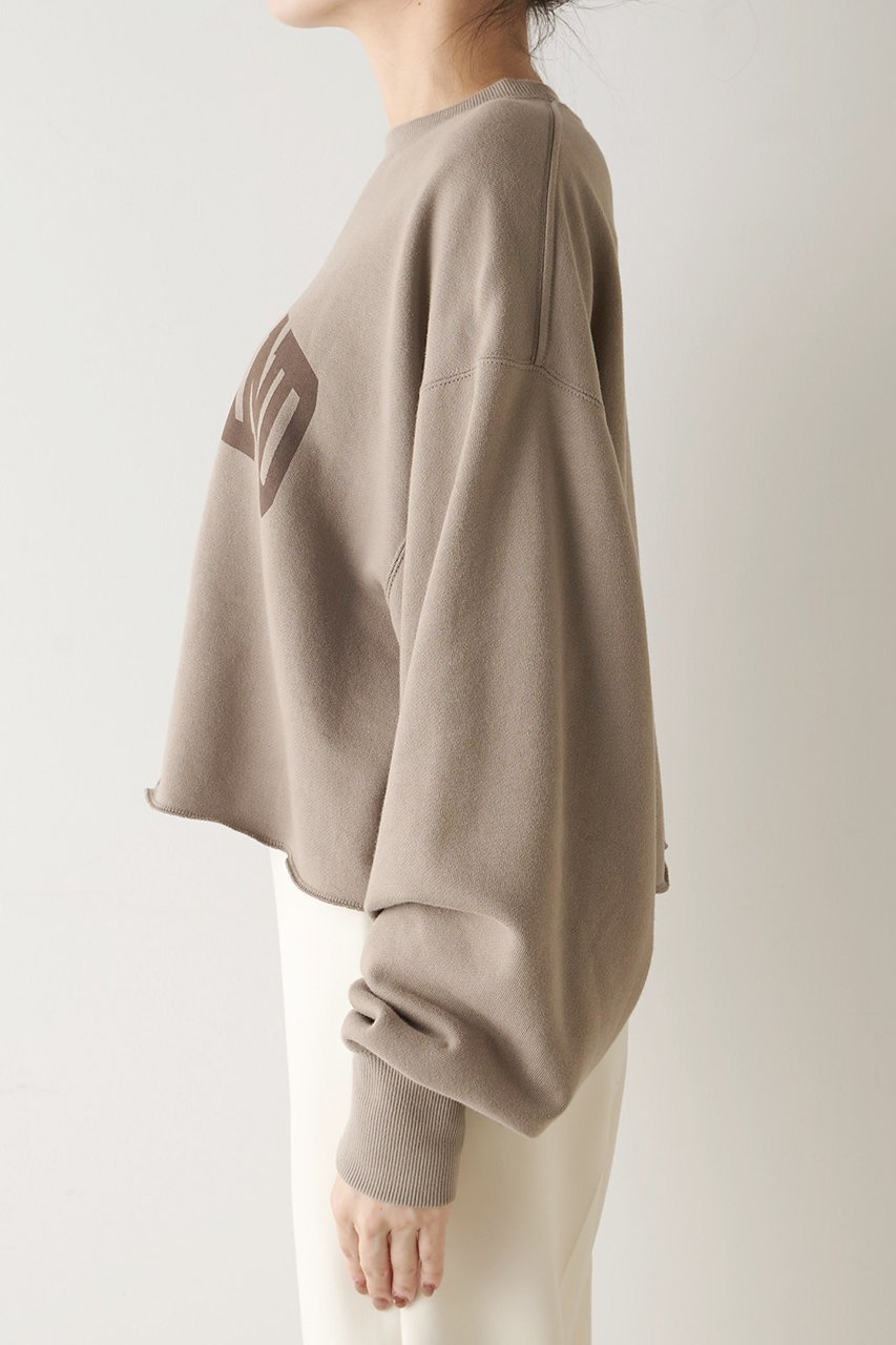 【ウィムガゼット/Whim Gazette】の裏毛ロゴプルオーバー 人気、トレンドファッション・服の通販 founy(ファニー) 　ファッション　Fashion　レディースファッション　Fashion for Women　トップス・カットソー　Cut & Sew Tops　シャツ・ブラウス・オフィスカジュアル　Elegant Blouses & Button-Ups　ロングTシャツ・Tシャツ　Longline T-Shirts & Tees　カジュアルプルオーバー・ニットトップス　Pullovers & Knit Tops / Casual Pullovers　カットソー・ベーシックTシャツ　Cut-and-Sewn Tops / Stretch Tees & Basics　スリーブ　Sleeve, Long Sleeve / Short Sleeve　タオル　Towel, Bath Towel　フロント　Front, Front Design　プリント　Print, Printed Pattern　ロング　Long, Long-Length　吸水　Absorbent, Quick-Dry　other-8|ID: prp329100004742391 ipo3291000000036067139