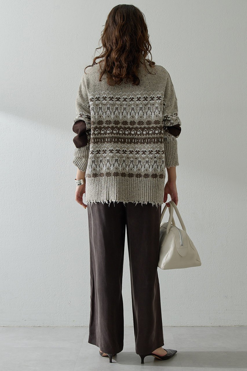 【ウィムガゼット/Whim Gazette】のフェアアイルプルオーバー 人気、トレンドファッション・服の通販 founy(ファニー) ファッション Fashion レディースファッション Fashion for Women トップス・カットソー Cut & Sew Tops ニット Knit Tops & Sweaters カジュアルプルオーバー・ニットトップス Pullovers & Knit Tops / Casual Pullovers イタリア Italy クラシカル Classical, Vintage-Inspired ジャカード/ジャガード Jacquard, Woven Pattern ダメージ Distressed, Destroyed ネップ Nepp, Slub Yarn パッチ Patch, Appliqué リラックス Relax, Relaxed Fit 冬 Winter / This Winter other-5|ID: prp329100004742392 ipo3291000000035679641