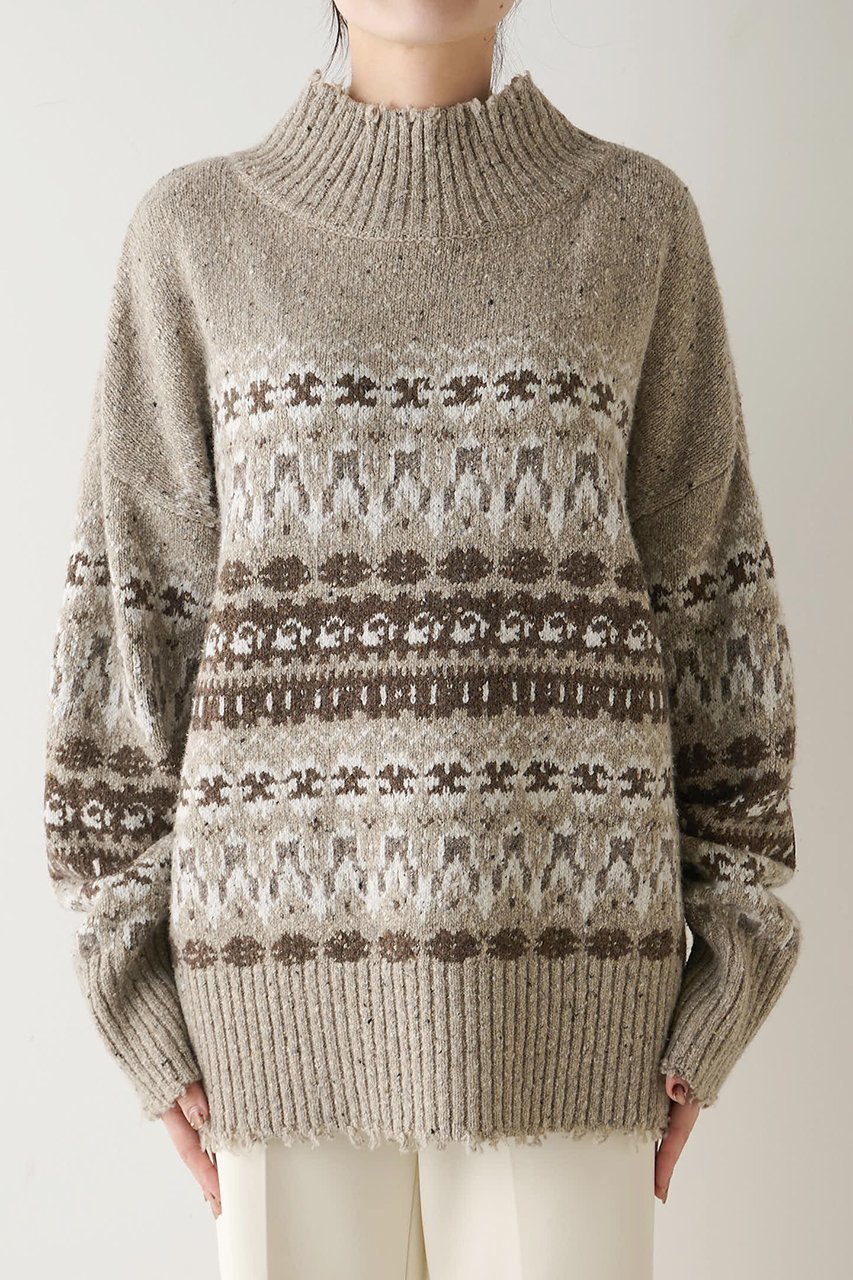 【ウィムガゼット/Whim Gazette】のフェアアイルプルオーバー 人気、トレンドファッション・服の通販 founy(ファニー) ファッション Fashion レディースファッション Fashion for Women トップス・カットソー Cut & Sew Tops ニット Knit Tops & Sweaters カジュアルプルオーバー・ニットトップス Pullovers & Knit Tops / Casual Pullovers イタリア Italy クラシカル Classical, Vintage-Inspired ジャカード/ジャガード Jacquard, Woven Pattern ダメージ Distressed, Destroyed ネップ Nepp, Slub Yarn パッチ Patch, Appliqué リラックス Relax, Relaxed Fit 冬 Winter / This Winter other-6|ID: prp329100004742392 ipo3291000000035679642