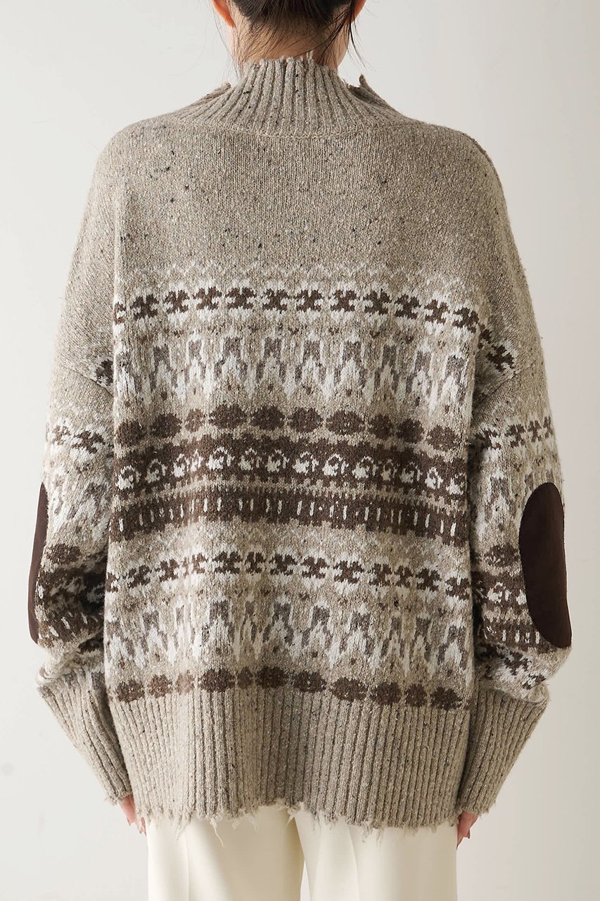 【ウィムガゼット/Whim Gazette】のフェアアイルプルオーバー 人気、トレンドファッション・服の通販 founy(ファニー) ファッション Fashion レディースファッション Fashion for Women トップス・カットソー Cut & Sew Tops ニット Knit Tops & Sweaters カジュアルプルオーバー・ニットトップス Pullovers & Knit Tops / Casual Pullovers イタリア Italy クラシカル Classical, Vintage-Inspired ジャカード/ジャガード Jacquard, Woven Pattern ダメージ Distressed, Destroyed ネップ Nepp, Slub Yarn パッチ Patch, Appliqué リラックス Relax, Relaxed Fit 冬 Winter / This Winter other-8|ID: prp329100004742392 ipo3291000000035679645