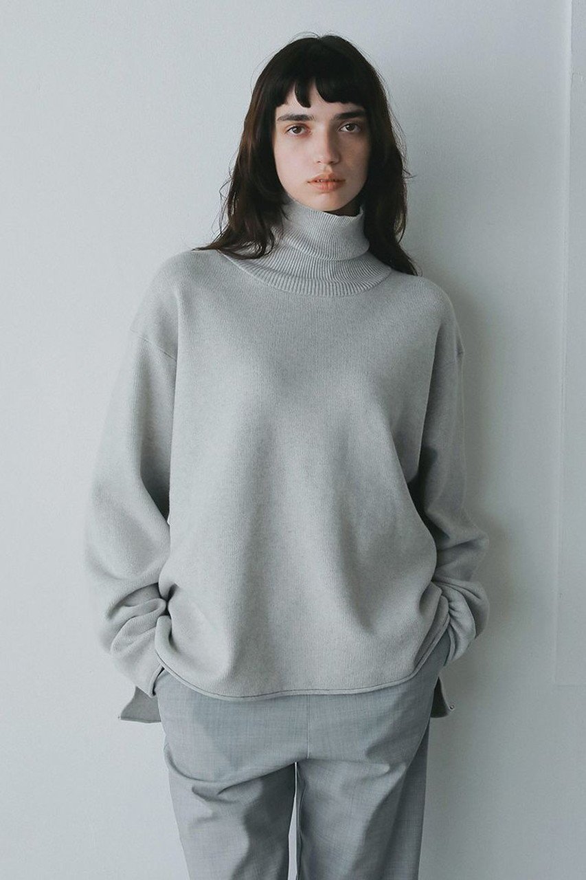 【ハー/HER.】の【10/23 12:00販売開始】コットンカシミヤスタンドカラーニット 人気、トレンドファッション・服の通販 founy(ファニー) 　ファッション　Fashion　レディースファッション　Fashion for Women　アウター　Coat / Outerwear Collection　コート・ロングコート・ピーコート　Long Coats, Peacoats & More　カットソー　Cut and Sewn Top　シンプル　Simple, Minimal　バランス　Balance, Style Balance　ボトム　Bottoms, Lower Wear　ロング　Long, Long-Length　新作・新入荷　New Arrivals / New In　other-7|ID: prp329100004743720 ipo3291000000034281284