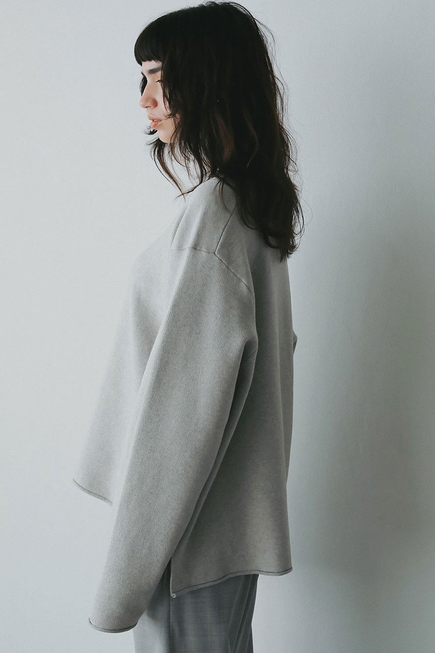 【ハー/HER.】の【10/23 12:00販売開始】コットンカシミヤスタンドカラーニット 人気、トレンドファッション・服の通販 founy(ファニー) 　ファッション　Fashion　レディースファッション　Fashion for Women　アウター　Coat / Outerwear Collection　コート・ロングコート・ピーコート　Long Coats, Peacoats & More　カットソー　Cut and Sewn Top　シンプル　Simple, Minimal　バランス　Balance, Style Balance　ボトム　Bottoms, Lower Wear　ロング　Long, Long-Length　新作・新入荷　New Arrivals / New In　other-8|ID: prp329100004743720 ipo3291000000034281285