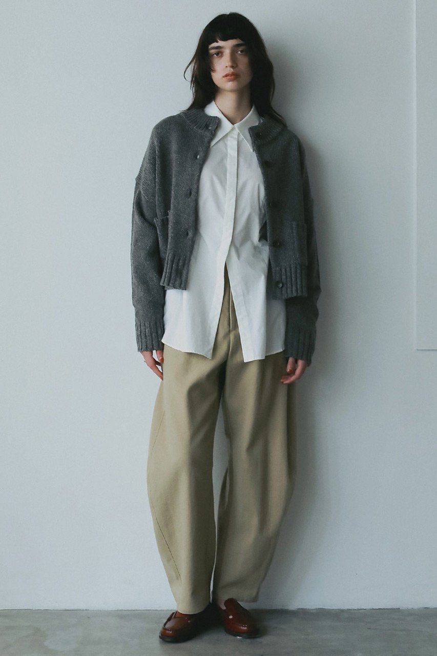 【ハー/HER.】のカーブパンツ 人気、トレンドファッション・服の通販 founy(ファニー) 　ファッション　Fashion　レディースファッション　Fashion for Women　パンツ　Pants & Trousers　シルク　Silk, 100% Silk　ネップ　Nepp, Slub Yarn　再入荷　Restock / Back in Stock　other-7|ID: prp329100004743721 ipo3291000000035359218