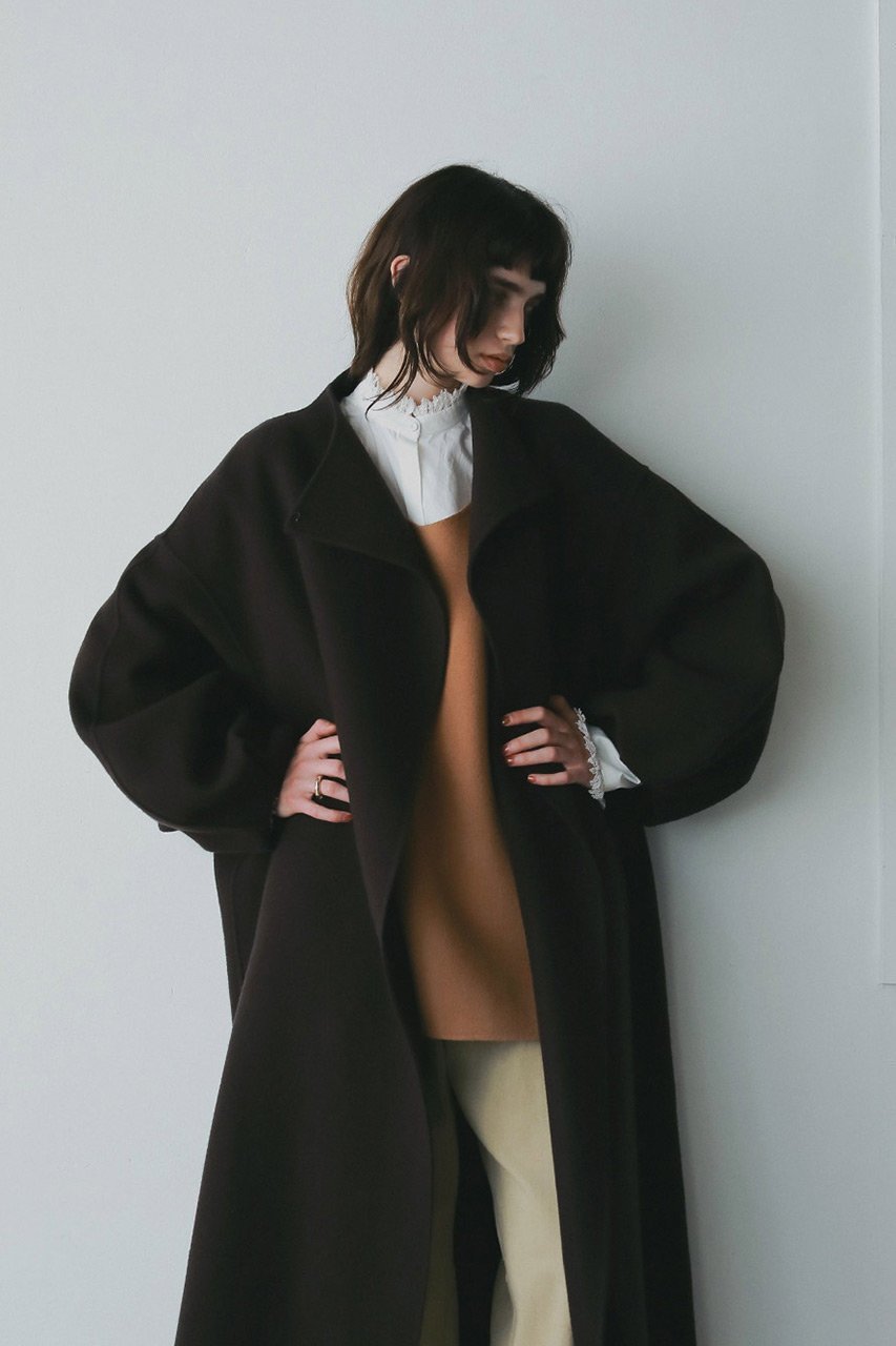 【ハー/HER.】の【10/23 12:00販売開始】ウールカシミヤリバーベスト 人気、トレンドファッション・服の通販 founy(ファニー) 　ファッション　Fashion　レディースファッション　Fashion for Women　アウター　Coat / Outerwear Collection　レディースジャケット・軽アウター　Jackets　おすすめ　Recommended / Our Picks　カットソー　Cut and Sewn Top　ショート　Short, Short Length　ジャケット　Jacket, Outerwear　タンク　Tank Top, Sleeveless Top　タートル　Turtleneck, Turtle Collar　ベスト　Vest, Waistcoat　冬　Winter / This Winter　新作・新入荷　New Arrivals / New In　other-5|ID: prp329100004743722 ipo3291000000034281301