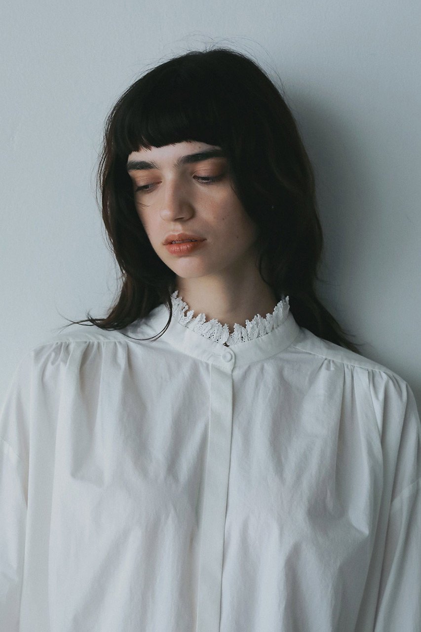 【ハー/HER.】のヴィンテージライクレースブラウス 人気、トレンドファッション・服の通販 founy(ファニー) 　ファッション　Fashion　レディースファッション　Fashion for Women　トップス・カットソー　Cut & Sew Tops　シャツ・ブラウス・オフィスカジュアル　Elegant Blouses & Button-Ups　おすすめ　Recommended / Our Picks　インナー　Innerwear　カフス　Cuff Design　クラシカル　Classical, Vintage-Inspired　クラシック　Classic, Timeless Style　スリーブ　Sleeve, Long Sleeve / Short Sleeve　レース　Lace, Lace Fabric　ロング　Long, Long-Length　ヴィンテージ　Vintage Style　エレガント 上品　Elegant　other-8|ID: prp329100004743723 ipo3291000000036107779