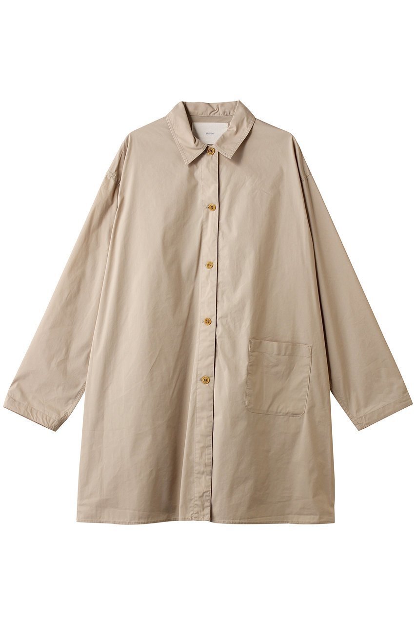 【ミディウミ/MidiUmi】のTWO&MORE coat shirt シャツ 人気、トレンドファッション・服の通販 founy(ファニー) 　ファッション　Fashion　レディースファッション　Fashion for Women　アウター　Coat / Outerwear Collection　コート・ロングコート・ピーコート　Long Coats, Peacoats & More　トップス・カットソー　Cut & Sew Tops　シャツ・ブラウス・オフィスカジュアル　Elegant Blouses & Button-Ups　ロングTシャツ・Tシャツ　Longline T-Shirts & Tees　なめらか　Smooth, Silky Texture　シンプル　Simple, Minimal　スリーブ　Sleeve, Long Sleeve / Short Sleeve　ファブリック　Fabric, Textile　リュクス　Luxury, Elegant, High-End, Chic　ロング　Long, Long-Length　ワーク　Workwear, Utility Style　新作・新入荷　New Arrivals / New In　 other-1|ID: prp329100004743725 ipo3291000000034281333