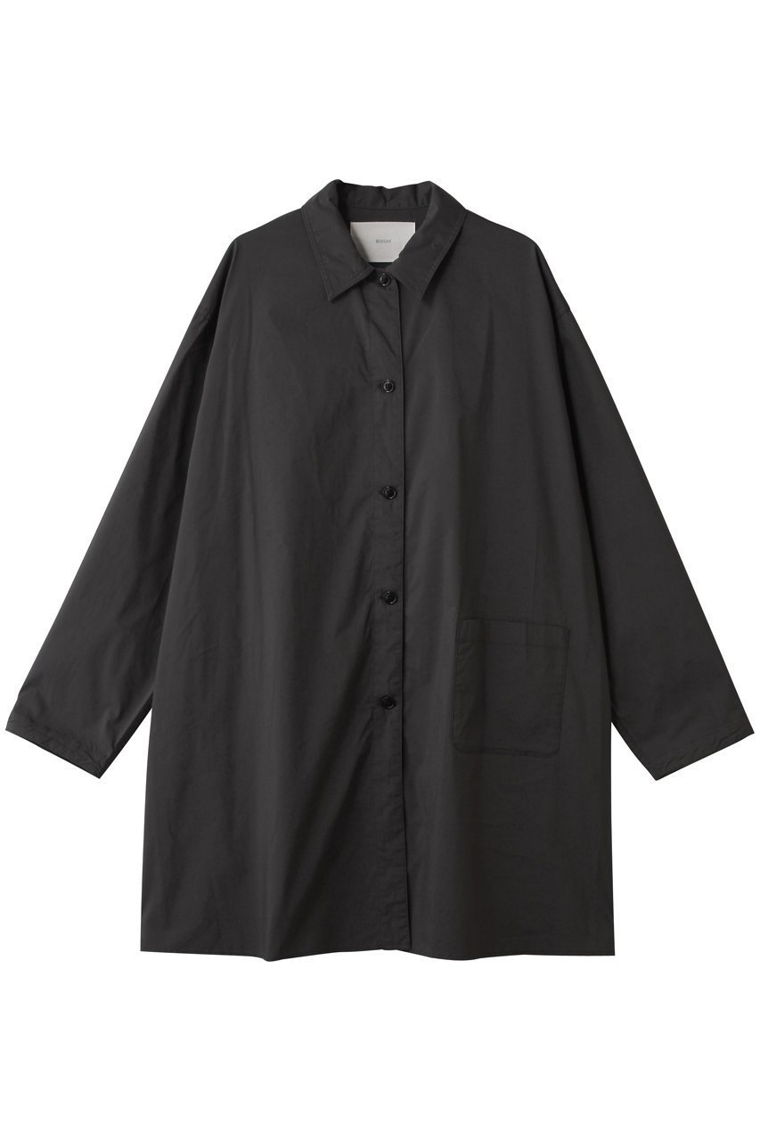 【ミディウミ/MidiUmi】のTWO&MORE coat shirt シャツ インテリア・キッズ・メンズ・レディースファッション・服の通販 founy(ファニー) 　ファッション　Fashion　レディースファッション　Fashion for Women　アウター　Coat / Outerwear Collection　コート・ロングコート・ピーコート　Long Coats, Peacoats & More　トップス・カットソー　Cut & Sew Tops　シャツ・ブラウス・オフィスカジュアル　Elegant Blouses & Button-Ups　ロングTシャツ・Tシャツ　Longline T-Shirts & Tees　なめらか　Smooth, Silky Texture　シンプル　Simple, Minimal　スリーブ　Sleeve, Long Sleeve / Short Sleeve　ファブリック　Fabric, Textile　リュクス　Luxury, Elegant, High-End, Chic　ロング　Long, Long-Length　ワーク　Workwear, Utility Style　新作・新入荷　New Arrivals / New In　c.gray|ID: prp329100004743725 ipo3291000000034281335