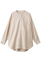 【ミディウミ/MidiUmi】のHOME band collar shirt シャツ ivory|ID:prp329100004743728