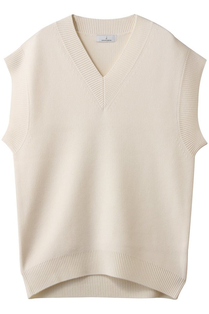 【ジェイドット/j.】のウルトラファインメリノオーバーニットベスト インテリア・キッズ・メンズ・レディースファッション・服の通販 founy(ファニー) https://founy.com/ ファッション Fashion レディースファッション Fashion for Women トップス・カットソー Cut & Sew Tops ニット Knit Tops & Sweaters ベスト&ジレ / 重ね着スタイル Vests & Gilets カジュアルプルオーバー・ニットトップス Pullovers & Knit Tops / Casual Pullovers シンプル Simple, Minimal ベスト Vest, Waistcoat 再入荷 Restock / Back in Stock A/W・秋冬 Autumn/Winter |ID: prp329100004743730 ipo3291000000034281370