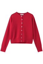 【ジェイドット/j.】のスーパーファインメリノコンパクトカーディガン レッド|ID:prp329100004743731