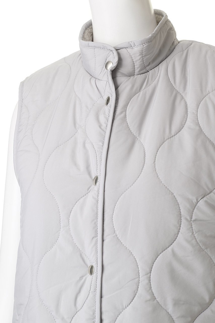【ミディウミ/MidiUmi】のquilting reversible vest ベスト 人気、トレンドファッション・服の通販 founy(ファニー) 　ファッション　Fashion　レディースファッション　Fashion for Women　アウター　Coat / Outerwear Collection　レディースジャケット・軽アウター　Jackets　キルティング　Quilted, Quilting　シンプル　Simple, Minimal　ジャケット　Jacket, Outerwear　スタンド　Stand Collar, Upright Stand　ベスト　Vest, Waistcoat　ポケット　Pocket, Pocket Detail　マニッシュ　Mannish, Boyish　ロング　Long, Long-Length　エレガント 上品　Elegant　新作・新入荷　New Arrivals / New In　other-5|ID: prp329100004743732 ipo3291000000034281392