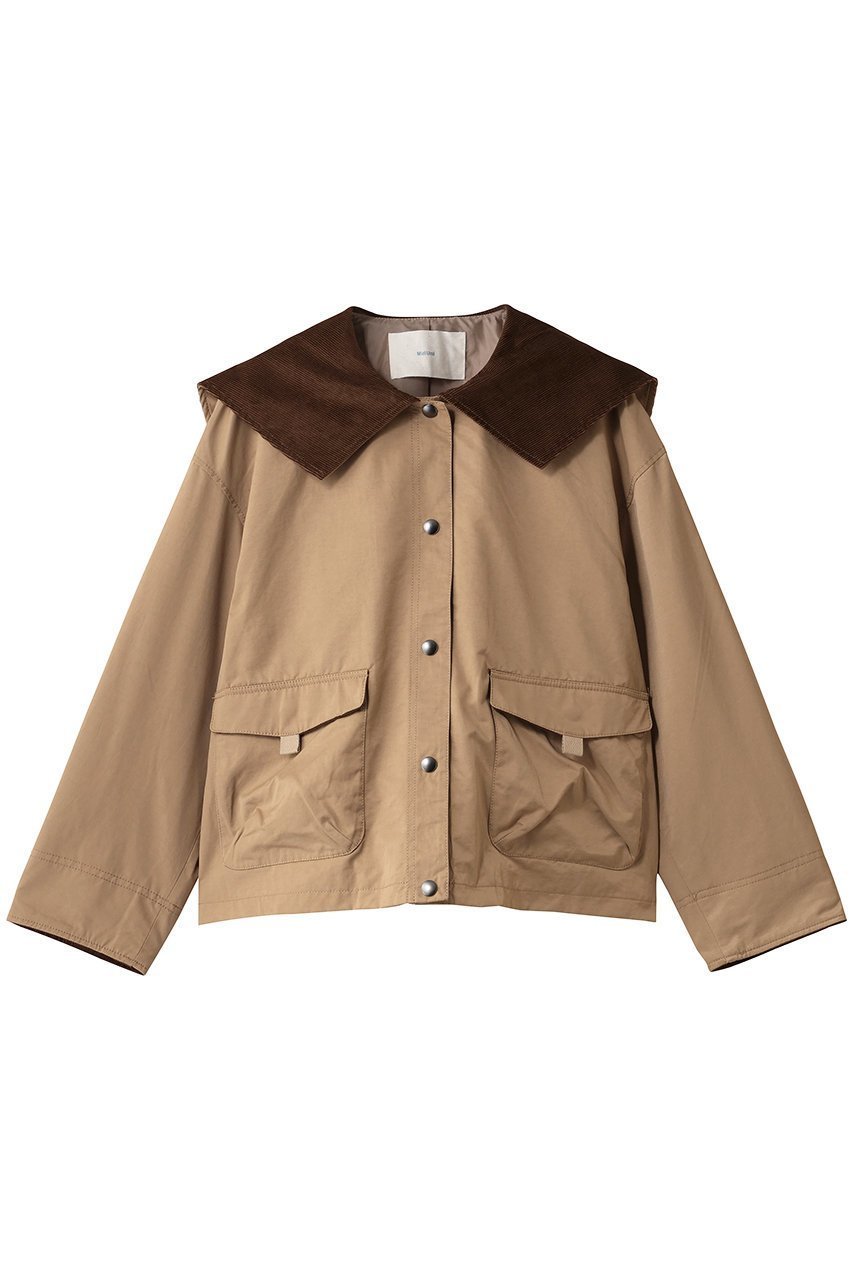【ミディウミ/MidiUmi】のhunting jacket ジャケット インテリア・キッズ・メンズ・レディースファッション・服の通販 founy(ファニー) 　ファッション　Fashion　レディースファッション　Fashion for Women　アウター　Coat / Outerwear Collection　レディースジャケット・軽アウター　Jackets　おすすめ　Recommended / Our Picks　コーデュロイ　Corduroy, Cord Fabric　ショート　Short, Short Length　ジャケット　Jacket, Outerwear　デニム　Denim, Jeans Material　トレンド　Trend, Trending Now　バランス　Balance, Style Balance　新作・新入荷　New Arrivals / New In　A/W・秋冬　Autumn/Winter　beige|ID: prp329100004743733 ipo3291000000034281396