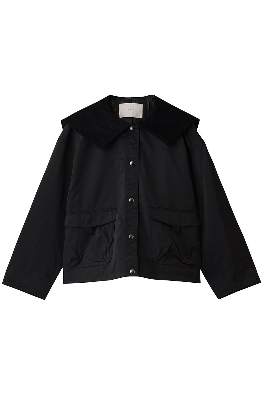 【ミディウミ/MidiUmi】のhunting jacket ジャケット インテリア・キッズ・メンズ・レディースファッション・服の通販 founy(ファニー) 　ファッション　Fashion　レディースファッション　Fashion for Women　アウター　Coat / Outerwear Collection　レディースジャケット・軽アウター　Jackets　おすすめ　Recommended / Our Picks　コーデュロイ　Corduroy, Cord Fabric　ショート　Short, Short Length　ジャケット　Jacket, Outerwear　デニム　Denim, Jeans Material　トレンド　Trend, Trending Now　バランス　Balance, Style Balance　新作・新入荷　New Arrivals / New In　A/W・秋冬　Autumn/Winter　black|ID: prp329100004743733 ipo3291000000034281398