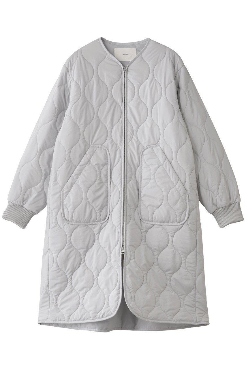 【ミディウミ/MidiUmi】のquilting long CT コート インテリア・キッズ・メンズ・レディースファッション・服の通販 founy(ファニー) 　ファッション　Fashion　レディースファッション　Fashion for Women　アウター　Coat / Outerwear Collection　コート・ロングコート・ピーコート　Long Coats, Peacoats & More　エレガント 上品　Elegant　キルティング　Quilted, Quilting　ロング　Long, Long-Length　新作・新入荷　New Arrivals / New In　秋　Autumn　l.gray|ID: prp329100004743734 ipo3291000000034281406
