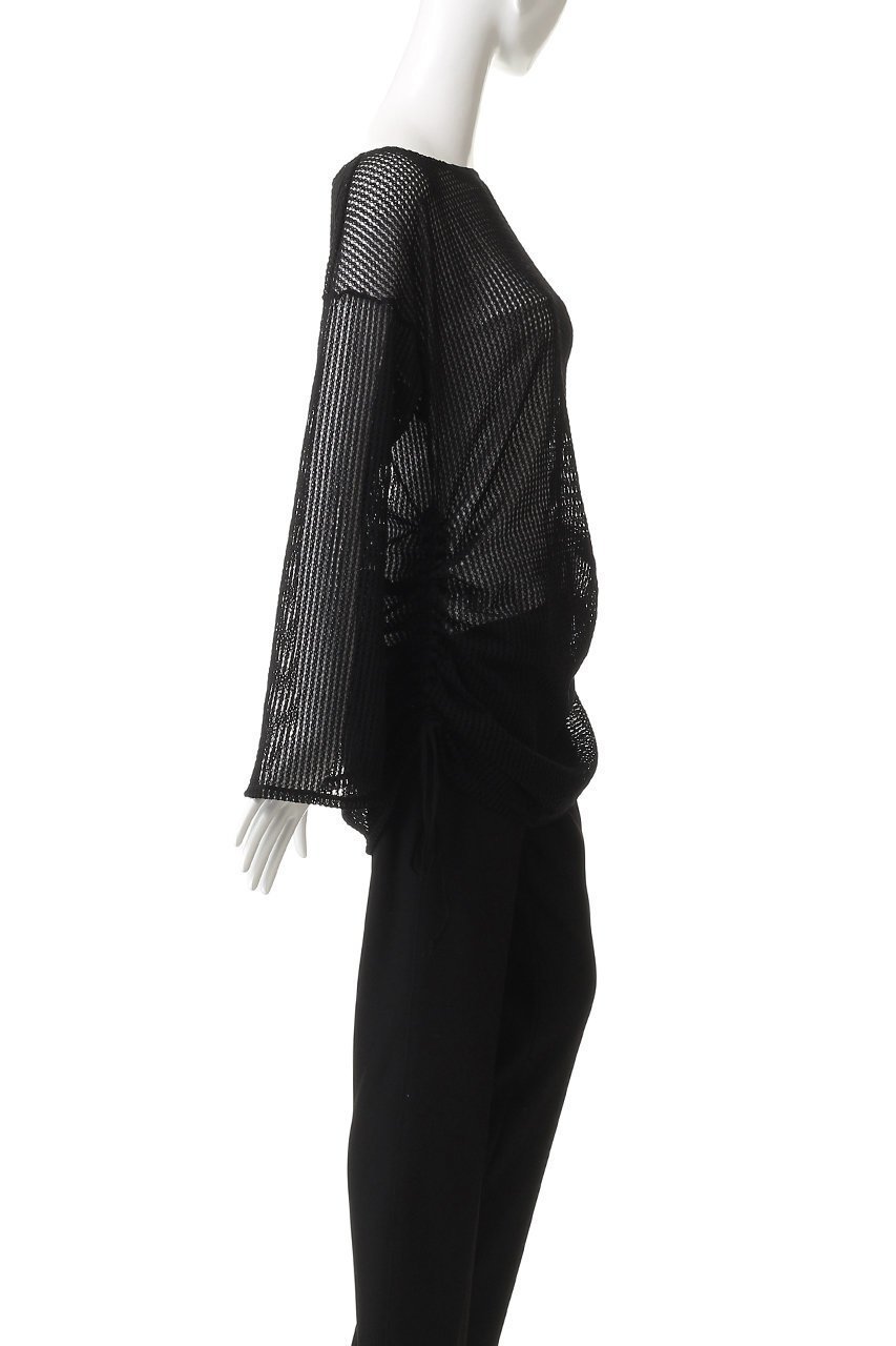 【レイール/Reir】の【San-ai Resort】ニットレーストップス 人気、トレンドファッション・服の通販 founy(ファニー) 　ファッション　Fashion　レディースファッション　Fashion for Women　トップス・カットソー　Cut & Sew Tops　ニット　Knit Tops & Sweaters　スポーツウェア　Functional & Stylish Sportswear　スポーツ トップス　Athletic Tops / Workout Tops / Training Shirts　2025年　2025　2025-2026秋冬・A/W　Autumn/Winter 2025–26 AW25–26　ギャザー　Gathered, Ruffled　スポーツ　Sports, Activewear　スリーブ　Sleeve, Long Sleeve / Short Sleeve　トレンド　Trend, Trending Now　リラックス　Relax, Relaxed Fit　ルーズ　Loose, Oversized　A/W・秋冬　Autumn/Winter　other-3|ID: prp329100004743735 ipo3291000000034281419