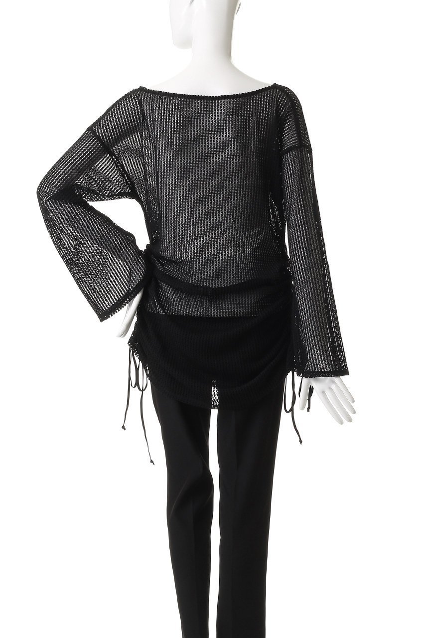 【レイール/Reir】の【San-ai Resort】ニットレーストップス 人気、トレンドファッション・服の通販 founy(ファニー) 　ファッション　Fashion　レディースファッション　Fashion for Women　トップス・カットソー　Cut & Sew Tops　ニット　Knit Tops & Sweaters　スポーツウェア　Functional & Stylish Sportswear　スポーツ トップス　Athletic Tops / Workout Tops / Training Shirts　2025年　2025　2025-2026秋冬・A/W　Autumn/Winter 2025–26 AW25–26　ギャザー　Gathered, Ruffled　スポーツ　Sports, Activewear　スリーブ　Sleeve, Long Sleeve / Short Sleeve　トレンド　Trend, Trending Now　リラックス　Relax, Relaxed Fit　ルーズ　Loose, Oversized　A/W・秋冬　Autumn/Winter　other-4|ID: prp329100004743735 ipo3291000000034281420