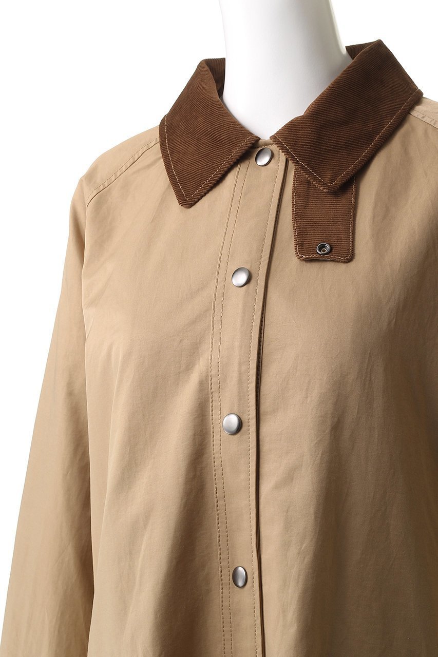 【ミディウミ/MidiUmi】のhunting long coat コート 人気、トレンドファッション・服の通販 founy(ファニー) 　ファッション　Fashion　レディースファッション　Fashion for Women　アウター　Coat / Outerwear Collection　コート・ロングコート・ピーコート　Long Coats, Peacoats & More　クラシック　Classic, Timeless Style　コーデュロイ　Corduroy, Cord Fabric　スタンド　Stand Collar, Upright Stand　バランス　Balance, Style Balance　ロング　Long, Long-Length　エレガント 上品　Elegant　A/W・秋冬　Autumn/Winter　other-5|ID: prp329100004743737 ipo3291000000036028097