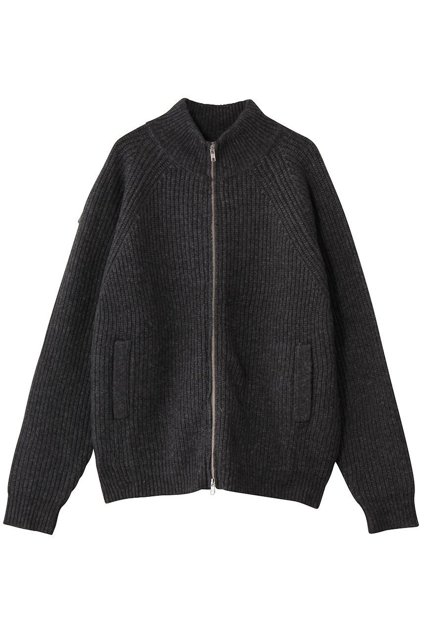 【エビコン/EVCON】の【UNISEX】WARREN SCOTT DRIVERS KNIT/ドライバーズニット インテリア・キッズ・メンズ・レディースファッション・服の通販 founy(ファニー) 　ファッション　Fashion　レディースファッション　Fashion for Women　トップス・カットソー　Cut & Sew Tops　ニット　Knit Tops & Sweaters　カジュアルプルオーバー・ニットトップス　Pullovers & Knit Tops / Casual Pullovers　ユニセックス　Unisex, Genderless　スリーブ　Sleeve, Long Sleeve / Short Sleeve　メランジ　Melange, Mixed Yarn　ロング　Long, Long-Length　定番　Standard, Basic Item　新作・新入荷　New Arrivals / New In　GRAY|ID: prp329100004743739 ipo3291000000034281459