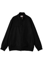 【エビコン/EVCON】の【UNISEX】WOOL BLOUSON/ブルゾン 人気、トレンドファッション・服の通販 founy(ファニー) ファッション Fashion レディースファッション Fashion for Women アウター Coat / Outerwear Collection レディースジャケット・軽アウター Jackets ブルゾンジャケット・スポーティアウター Blouson Jackets ユニセックス Unisex, Genderless ジャケット Jacket, Outerwear スタンド Stand Collar, Upright Stand スポーティ Sporty, Casual Athletic スリーブ Sleeve, Long Sleeve / Short Sleeve ブルゾン Blouson, Bomber Jacket ロング Long, Long-Length 新作・新入荷 New Arrivals / New In thumbnail BLACK|ID: prp329100004743741 ipo3291000000034281469