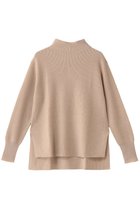 【ドンリー/DONGLI】のRIB HIGH NECK 人気、トレンドファッション・服の通販 founy(ファニー) ファッション Fashion レディースファッション Fashion for Women トップス・カットソー Cut & Sew Tops ニット Knit Tops & Sweaters カジュアルプルオーバー・ニットトップス Pullovers & Knit Tops / Casual Pullovers インナー Innerwear ジャケット Jacket, Outerwear スリット Slit, Slit Detail ハイネック High Neck, Mock Neck ヘムライン Hemline, Bottom Cut ロング Long, Long-Length エレガント 上品 Elegant 新作・新入荷 New Arrivals / New In thumbnail キャメル|ID: prp329100004744578 ipo3291000000034294199