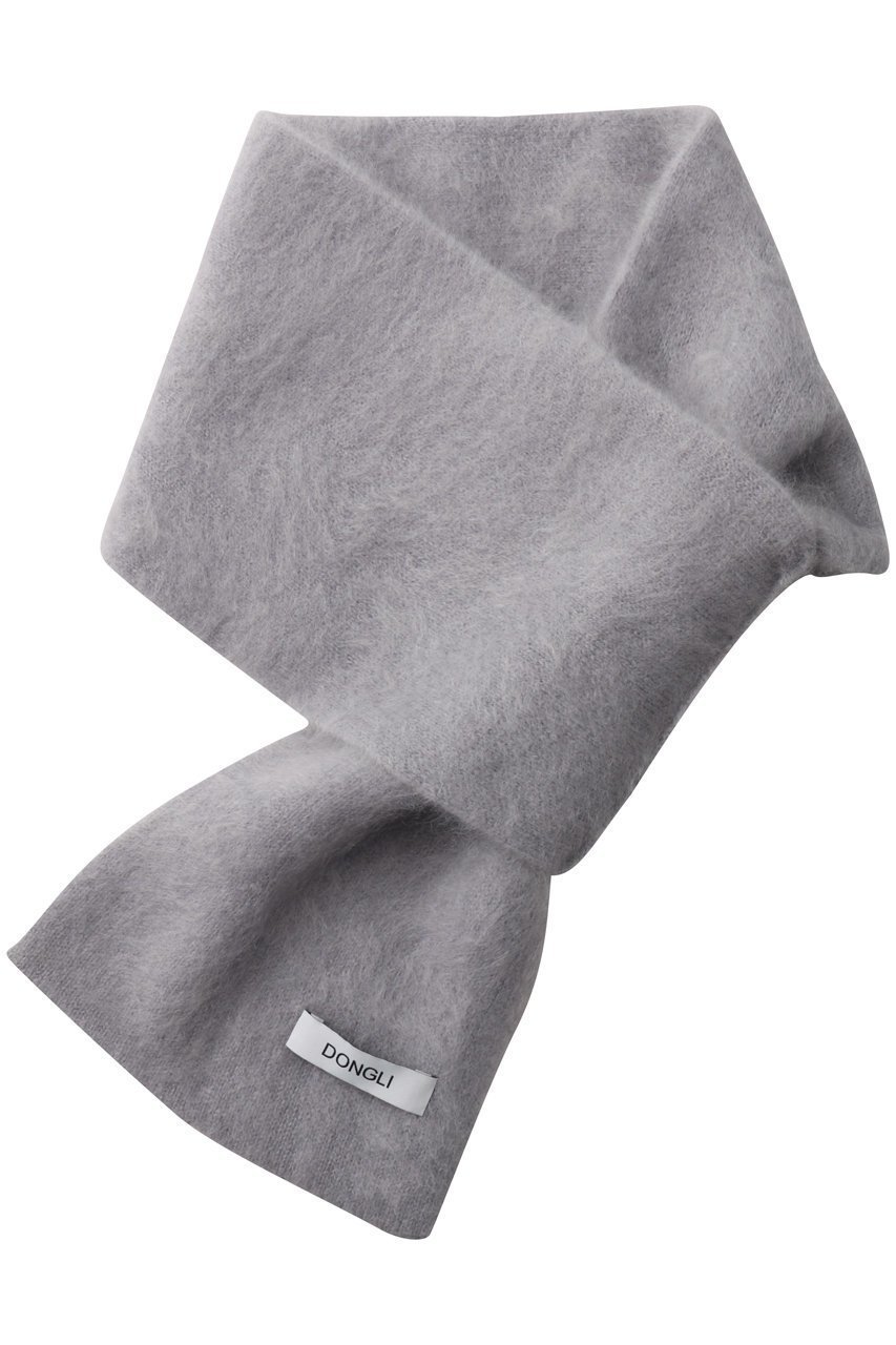 【ドンリー/DONGLI】のFUR CASHMERE MINI MUFFLER インテリア・キッズ・メンズ・レディースファッション・服の通販 founy(ファニー) 　ファッション　Fashion　レディースファッション　Fashion for Women　ストール　Soft & Warm Scarves　マフラー・スヌード / 冬小物の定番　Scarves & Mufflers　シンプル　Simple, Minimal　ストール　Stole, Wrap　フォルム　Silhouette, Form　マフラー　Scarf, Muffler　A/W・秋冬　Autumn/Winter　グレー|ID: prp329100004744579 ipo3291000000035754594
