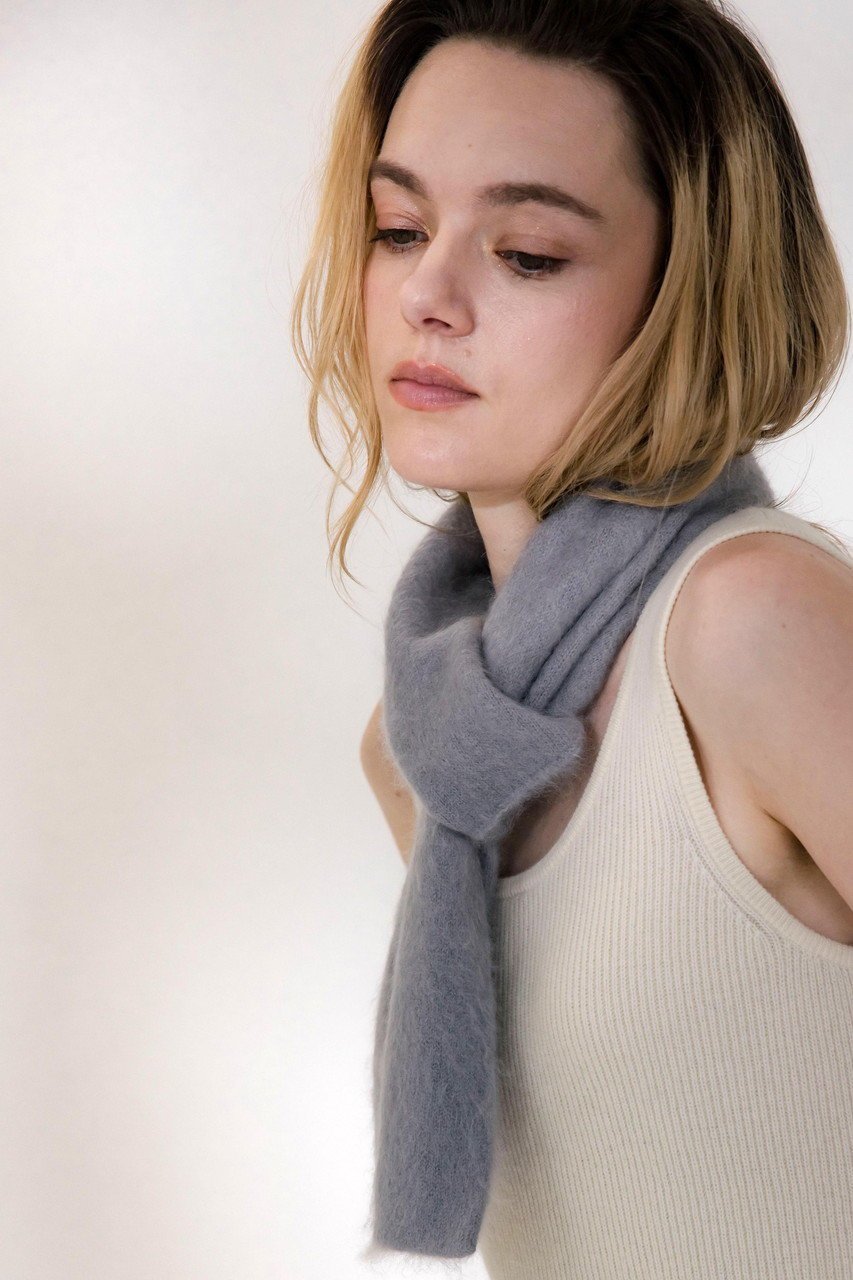 【ドンリー/DONGLI】のFUR CASHMERE MINI MUFFLER 人気、トレンドファッション・服の通販 founy(ファニー) 　ファッション　Fashion　レディースファッション　Fashion for Women　ストール　Soft & Warm Scarves　マフラー・スヌード / 冬小物の定番　Scarves & Mufflers　シンプル　Simple, Minimal　ストール　Stole, Wrap　フォルム　Silhouette, Form　マフラー　Scarf, Muffler　A/W・秋冬　Autumn/Winter　other-5|ID: prp329100004744579 ipo3291000000035754598