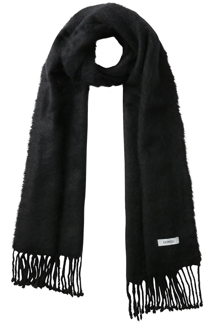 【ドンリー/DONGLI】のFUR CASHMERE STOLE インテリア・キッズ・メンズ・レディースファッション・服の通販 founy(ファニー) 　ファッション　Fashion　レディースファッション　Fashion for Women　ストール　Soft & Warm Scarves　マフラー・スヌード / 冬小物の定番　Scarves & Mufflers　ストール　Stole, Wrap　マフラー　Scarf, Muffler　定番　Standard, Basic Item　A/W・秋冬　Autumn/Winter　ブラック|ID: prp329100004744580 ipo3291000000036004951