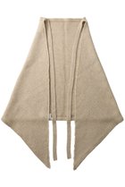 【ガリャルダガランテ/GALLARDAGALANTE】の【ASAUCE MELER】ウールキャメルエプロンストール グレージュ|ID: prp329100004744582 ipo3291000000036078550