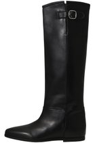 【コルソローマ9/CORSO ROMA9】のベルト付きインヒールロングブーツ ブラック|ID:prp329100004744585